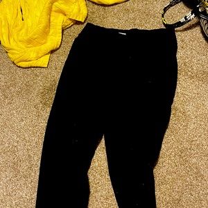 Black leggings that look professional.